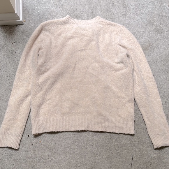 Forever 21 nude fuzzy sweater size medium - Picture 4 of 5